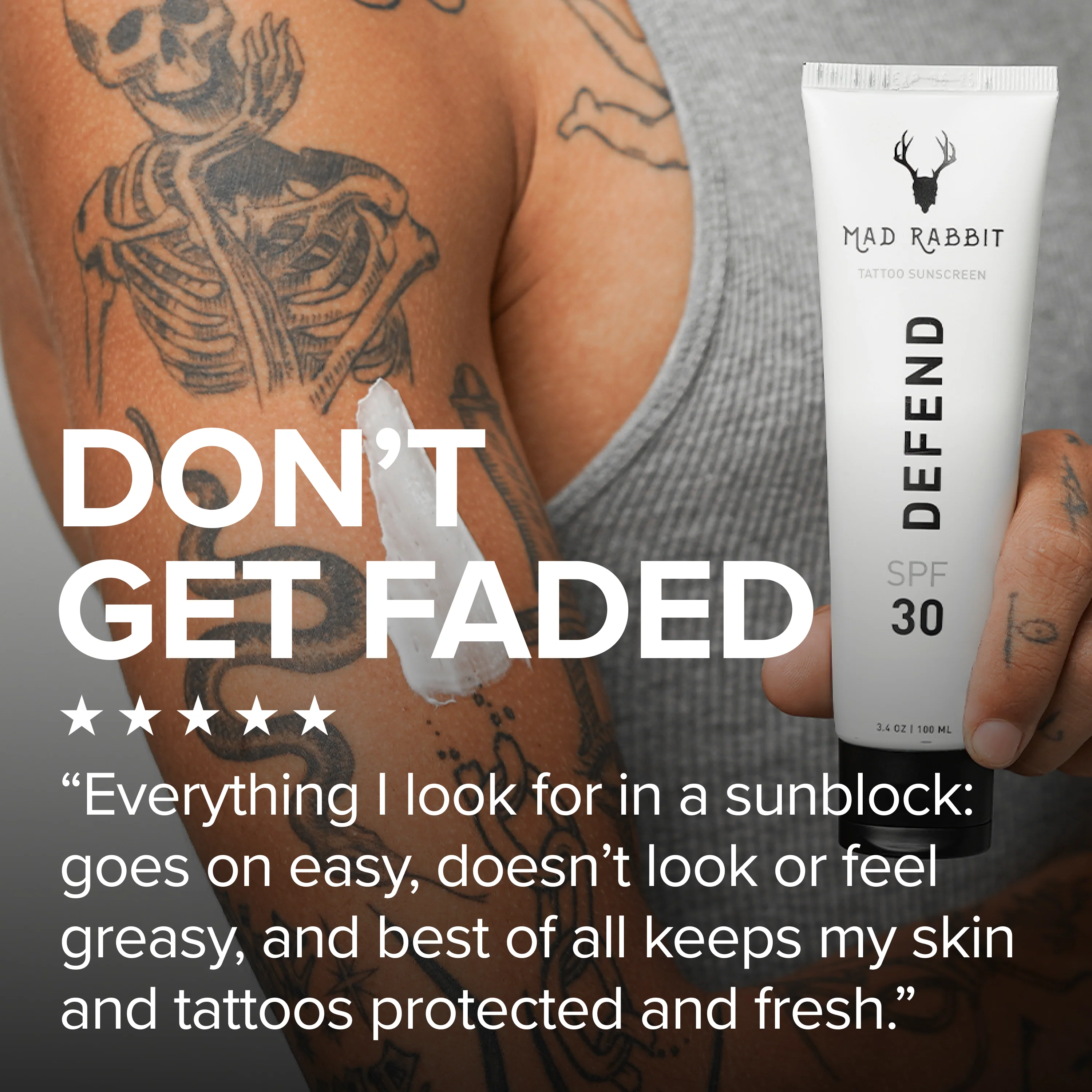 SPF 30 Tattoo Sunscreen - Image 3